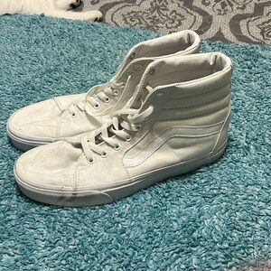 White High Top Vans